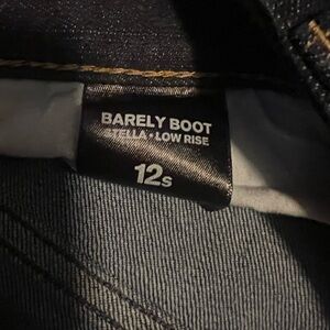 Express Barely Boot Low Rise Pants - Black